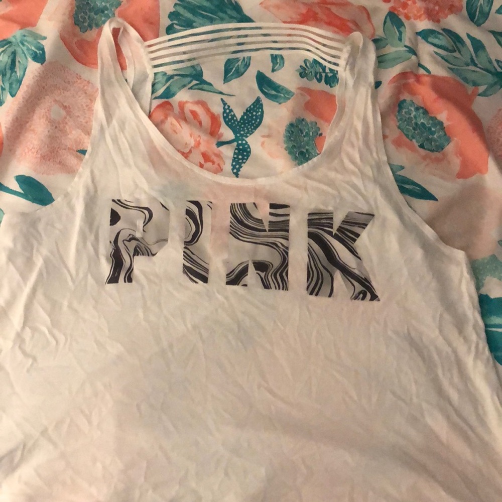 PINK marbled tank
